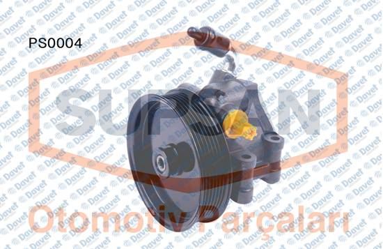 SUPSAN PS0004 Direksiyon Pompasi Hidrolik Transit V348 Tt9 2.4 Tdci 06>11 Arkadan Ceker